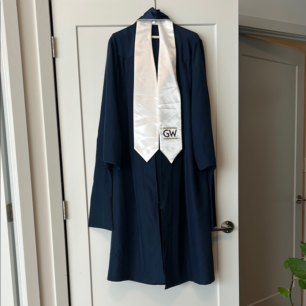 George Washington University Graduation Gown